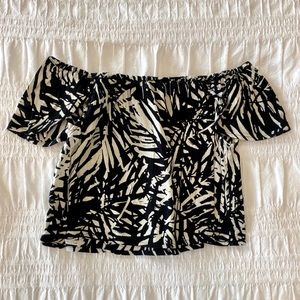 Off-The-Shoulder Cropped Top